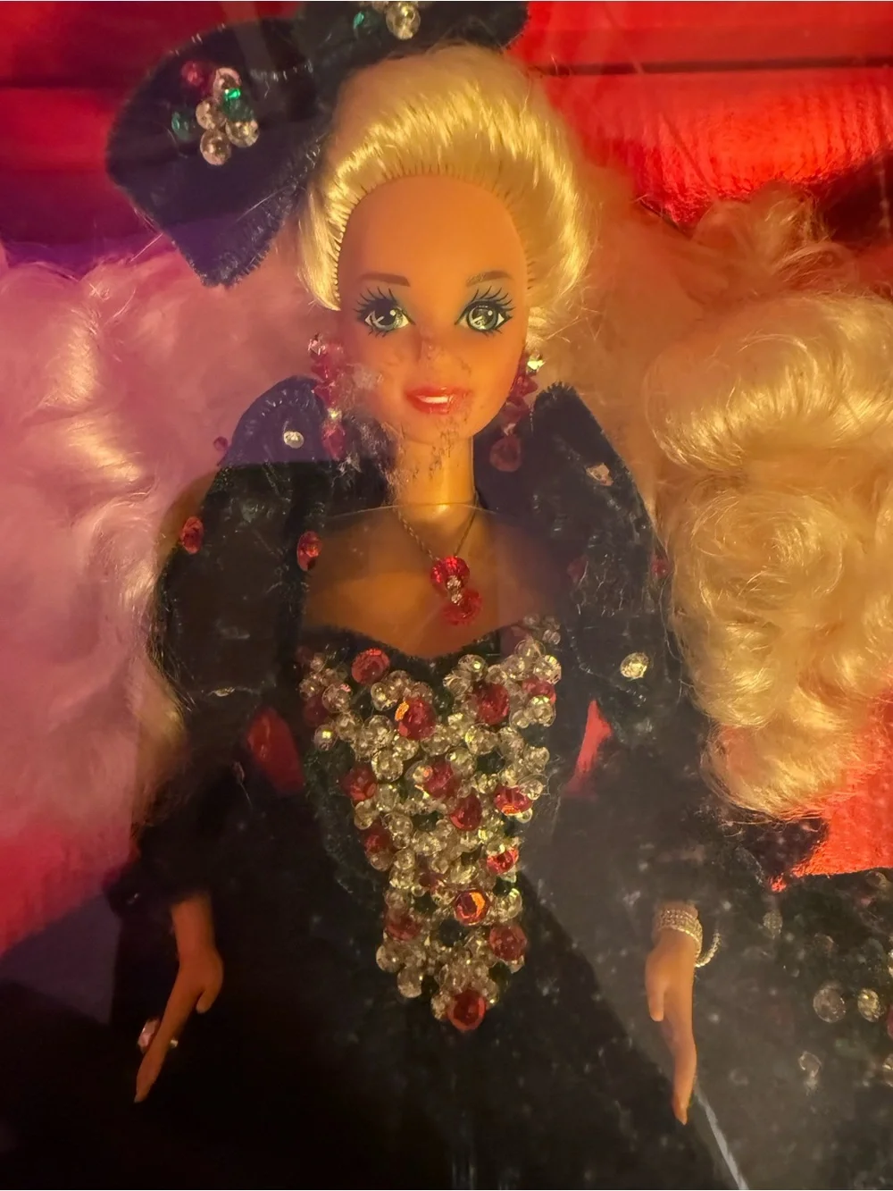 Barbie 1991 Happy Holidays Special Edition #1871 Mattel NRFB Doll Vintage Blonde